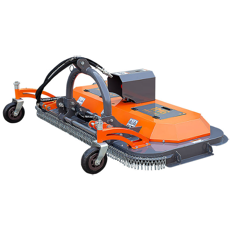 TMG Industrial 70” Offset Orchard Finishing Weeding Mower w/Swivel-Arm Disc Device, 3-Point Hitch, TMG-TMO70