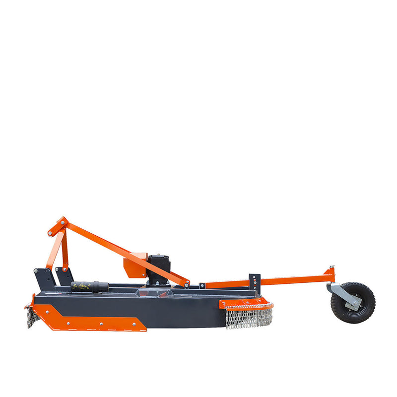 TMG Industrial Pro Series 68” Rotary Cutter, 3-Point Hitch, 25-90 HP Tractors, 540 RPM, Slip Clutch PTO Shaft Included, TMG-TRC75