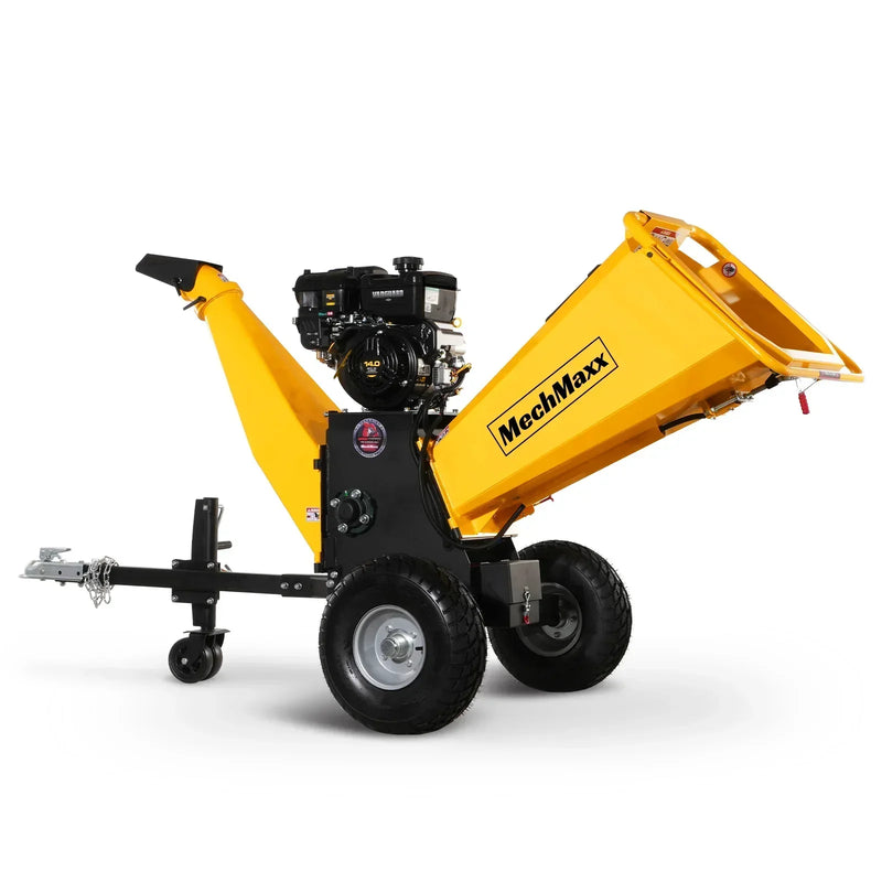 110801Deposit  6 inch E-start B&S VANGUARD 408cc  14hp Gasoline Engine Powered Drum Wood Chipper; Model P4206